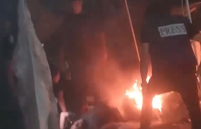 استشهاد خمسة صحفيين في قصف للاحتلال على غزة استهدف خيمتهم