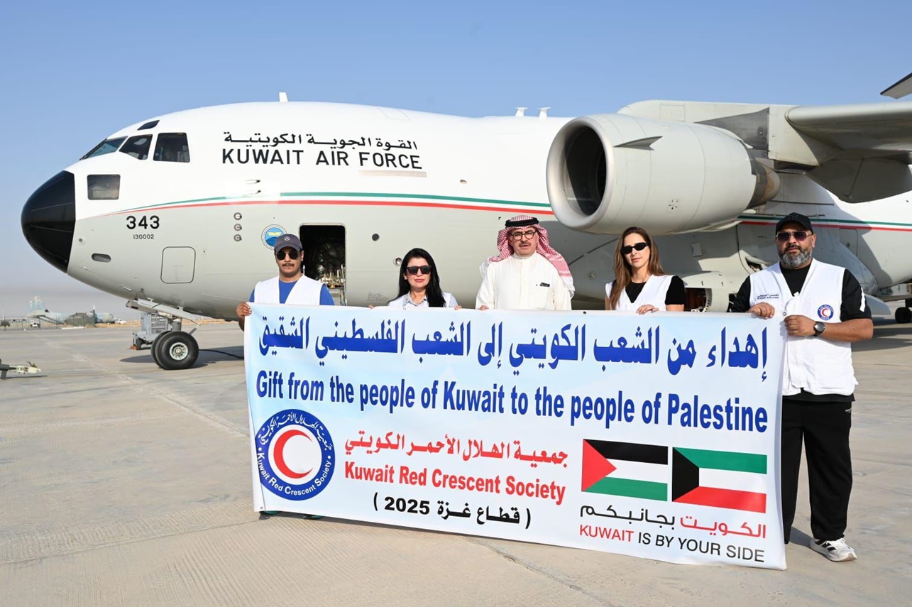 Kuwait's 4th relief plane departs to Gaza