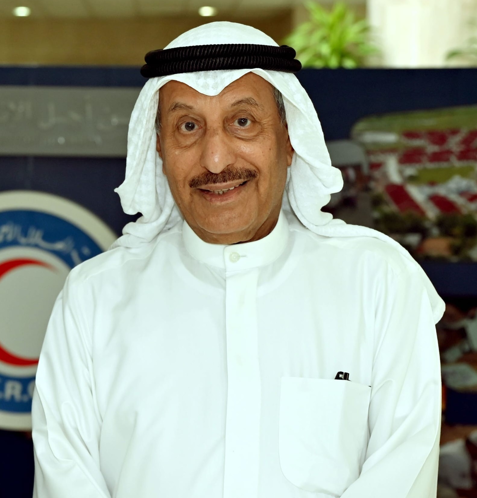 Chairman of Kuwait Red Crescent Society (KRCS) Khaled Al-Maqamis