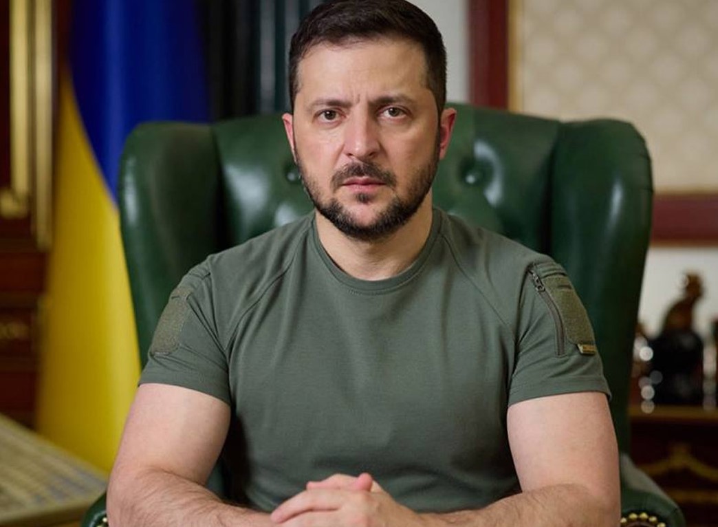 Ukrainian President Volodymyr Zelensky