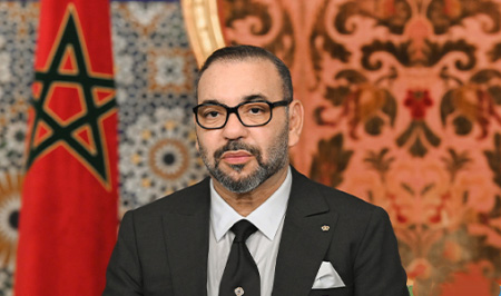العاهل المغربي ورئيس (لجنة القدس) الملك محمد السادس