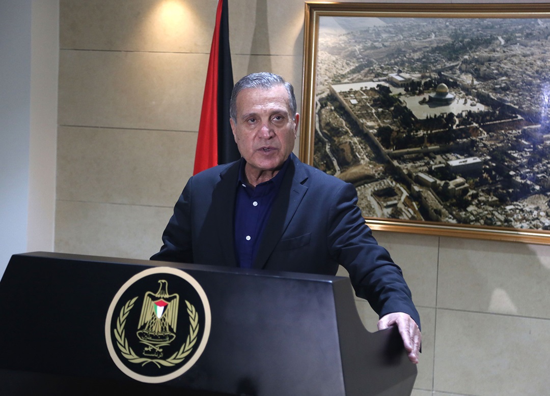 Nabil Abu Rdainah the presidential spokesperson