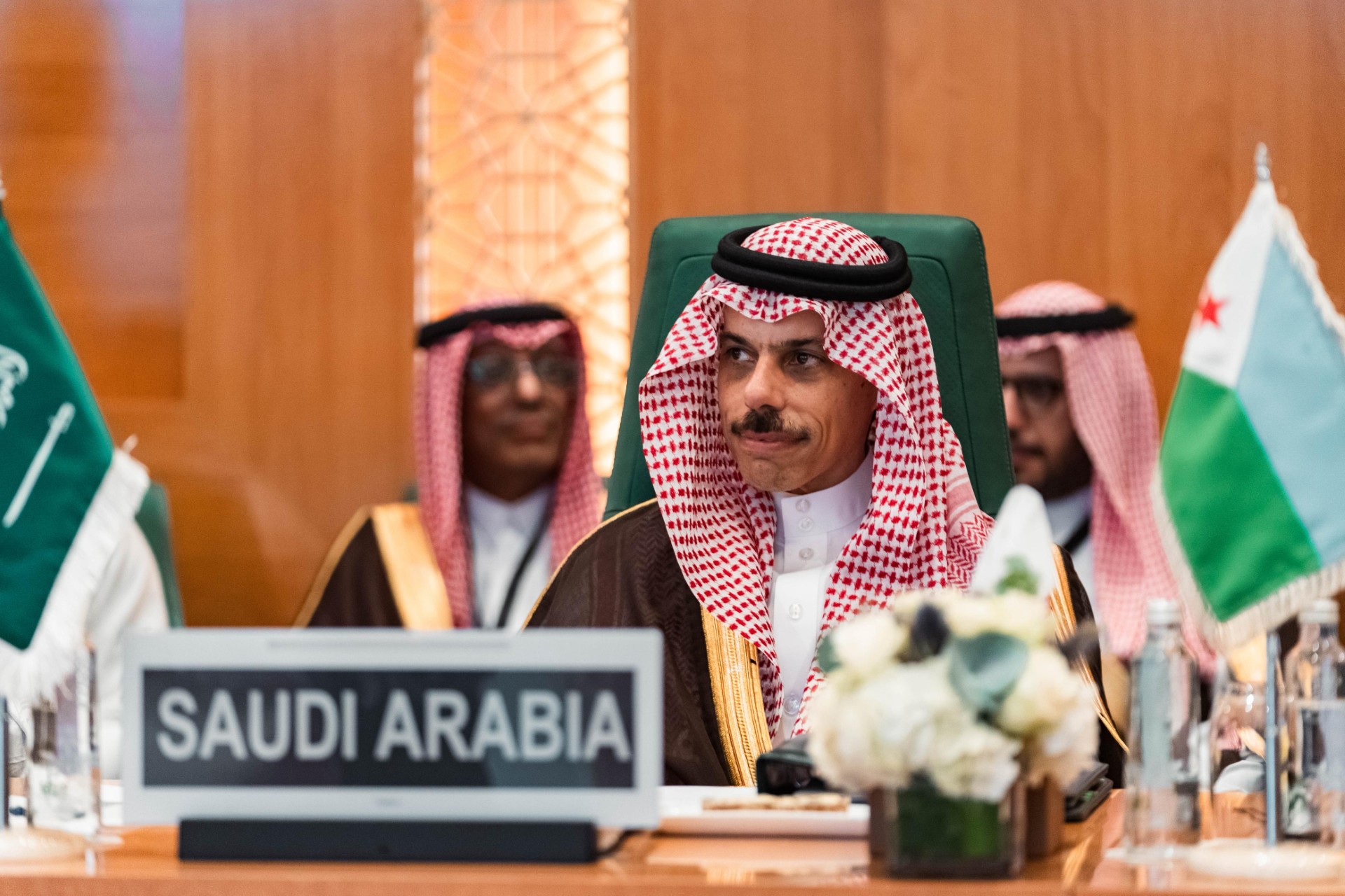 Saudi Foreign Minister Prince Faisal bin Farhan Al-Saud