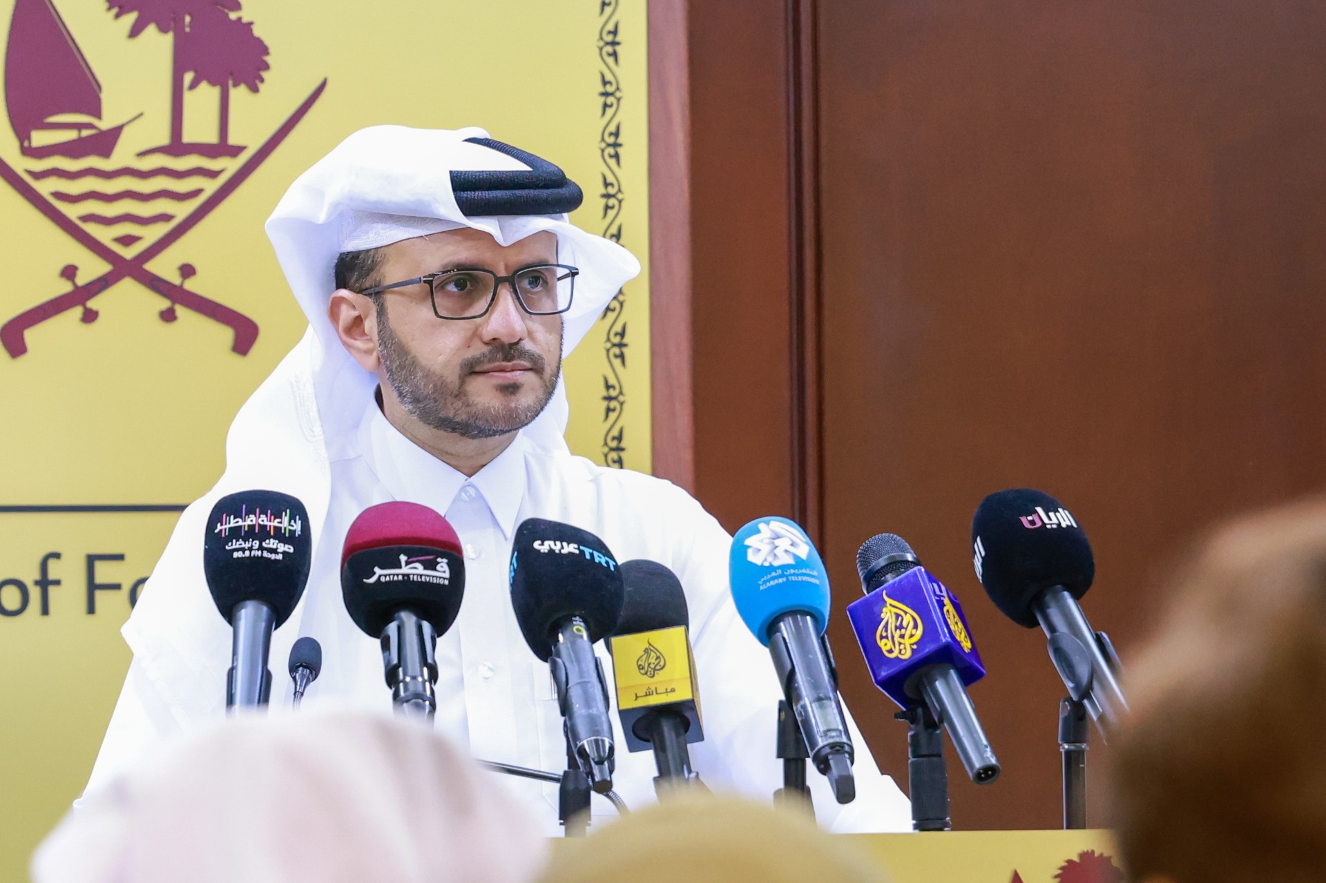 مستشار رئيس مجلس الوزراء المتحدث الرسمي لوزارة الخارجية القطرية الدكتور ماجد الأنصاري
