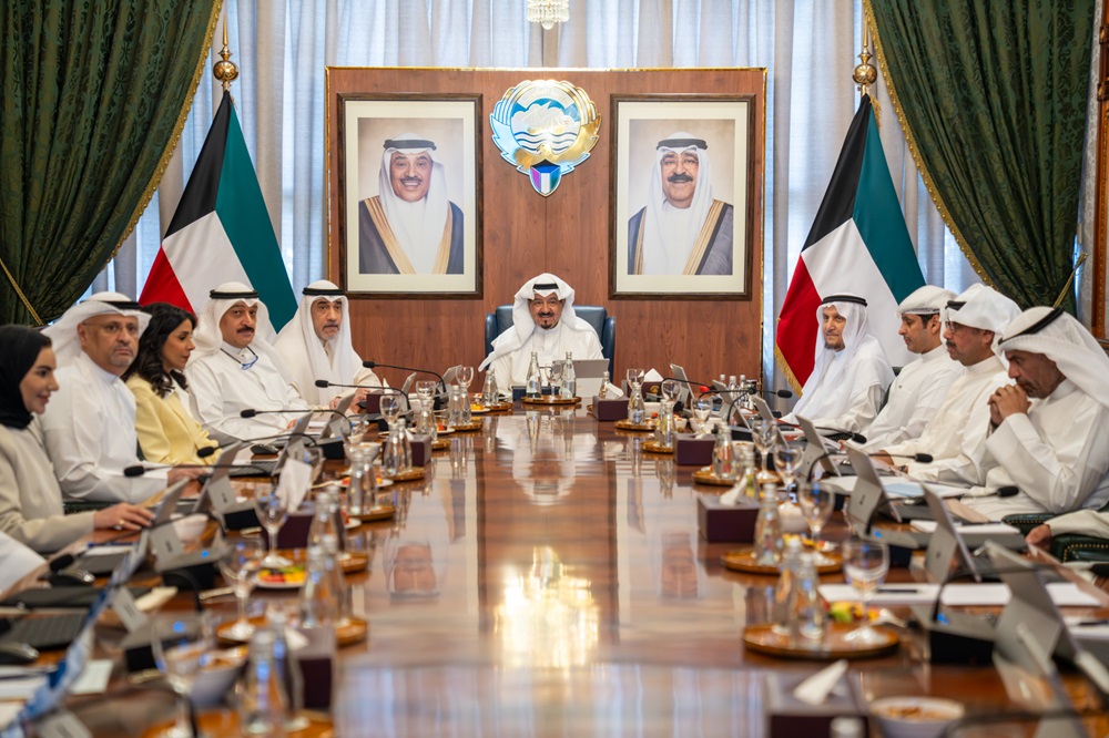 مجلس الوزراء الكويتي يعقد اجتماعه الأسبوعي