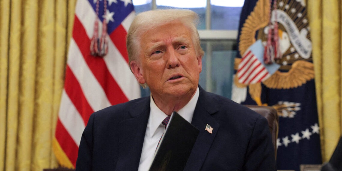 US President Donald Trump