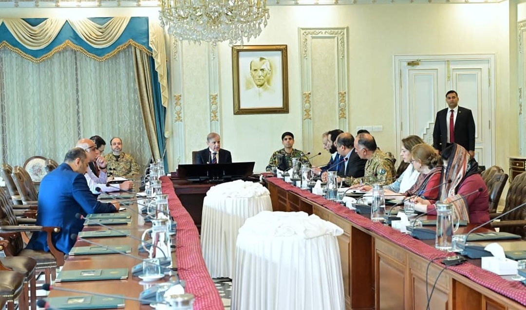 Prime Minister Shehbaz Sharif Chaires a meeting  to review flood response efforts