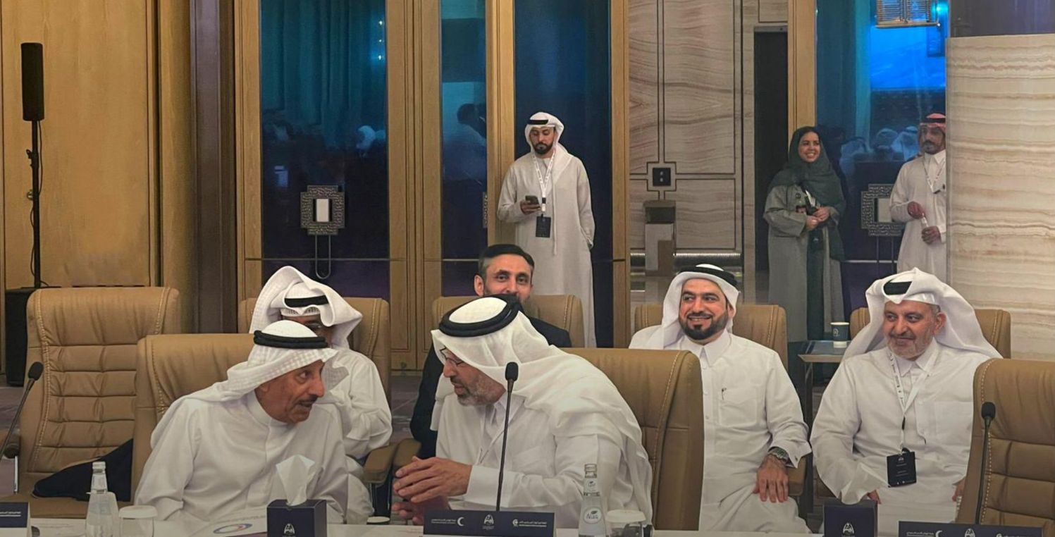 Chairman of the Kuwait Red Crescent Society (KRCS)  during the 49th session of the General Assembly of the Arab Red Crescent and Red Cross Organization (ARCO)