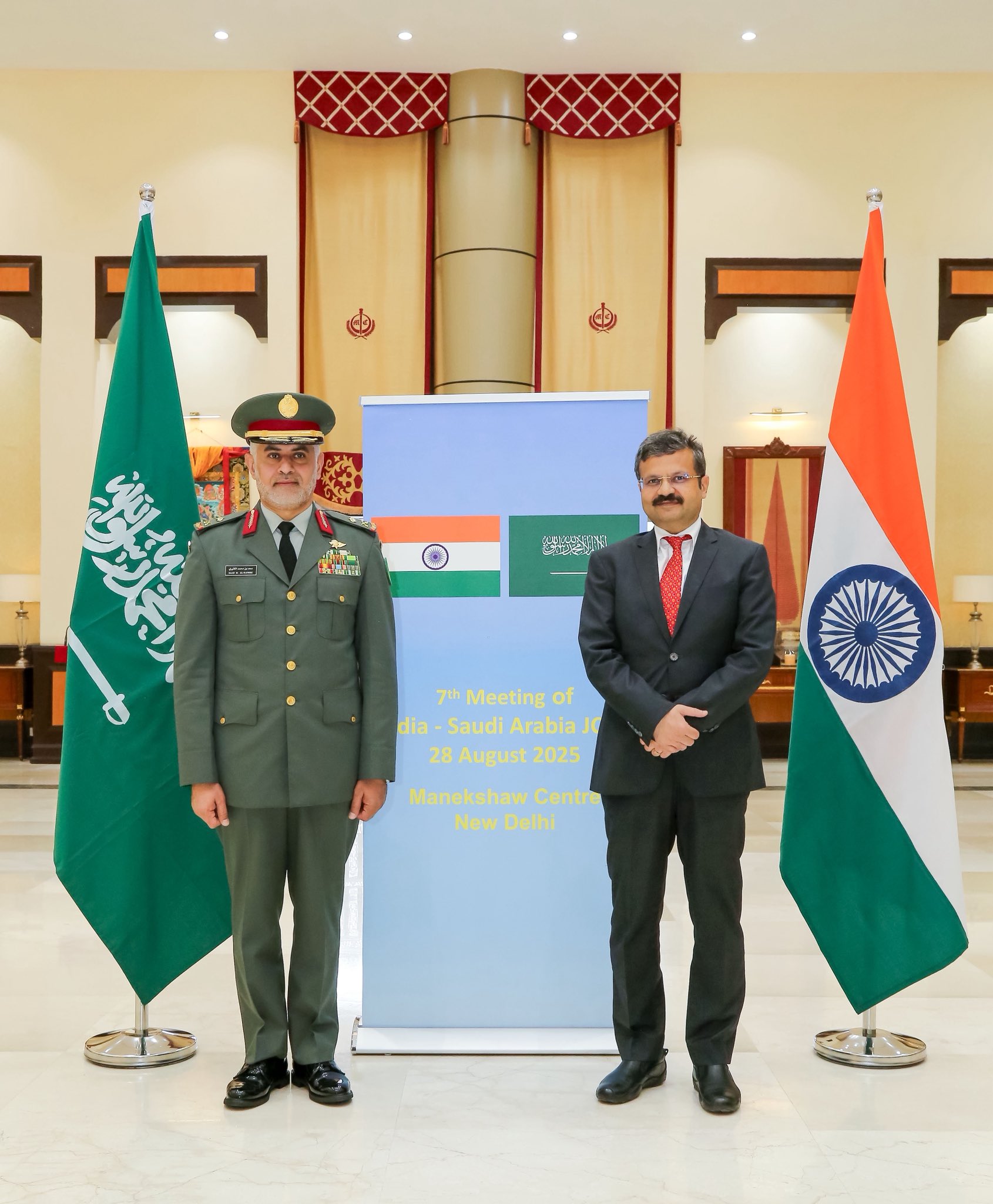 India and Saudi Arabia to deepen defence coop