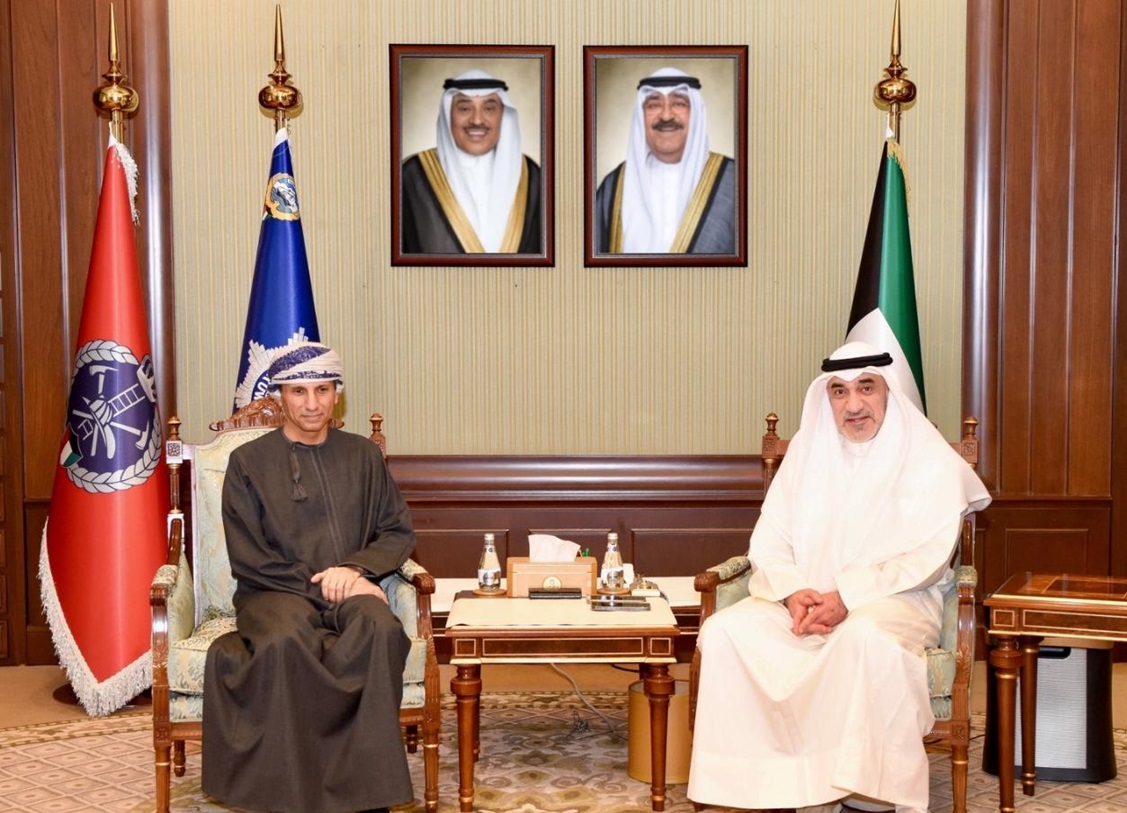 Kuwait First Deputy PM and Interior Min. welcomes UN official
