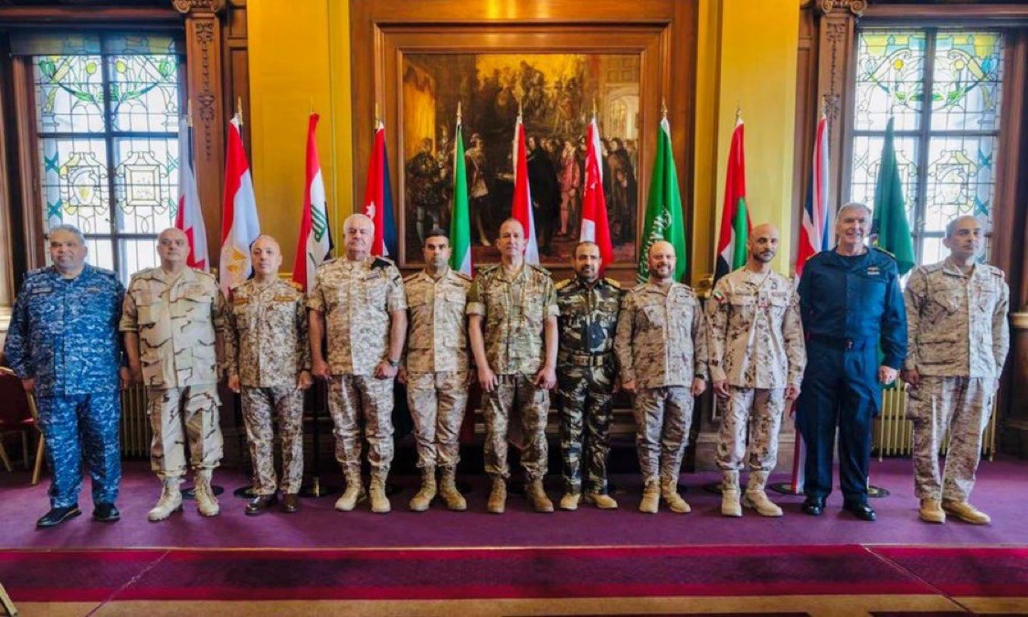 نائب رئيس الأركان خلال مشاركته في الاجتماع التاسع لرؤساء أركان الدول الأعضاء في مجموعة ( دراغون )