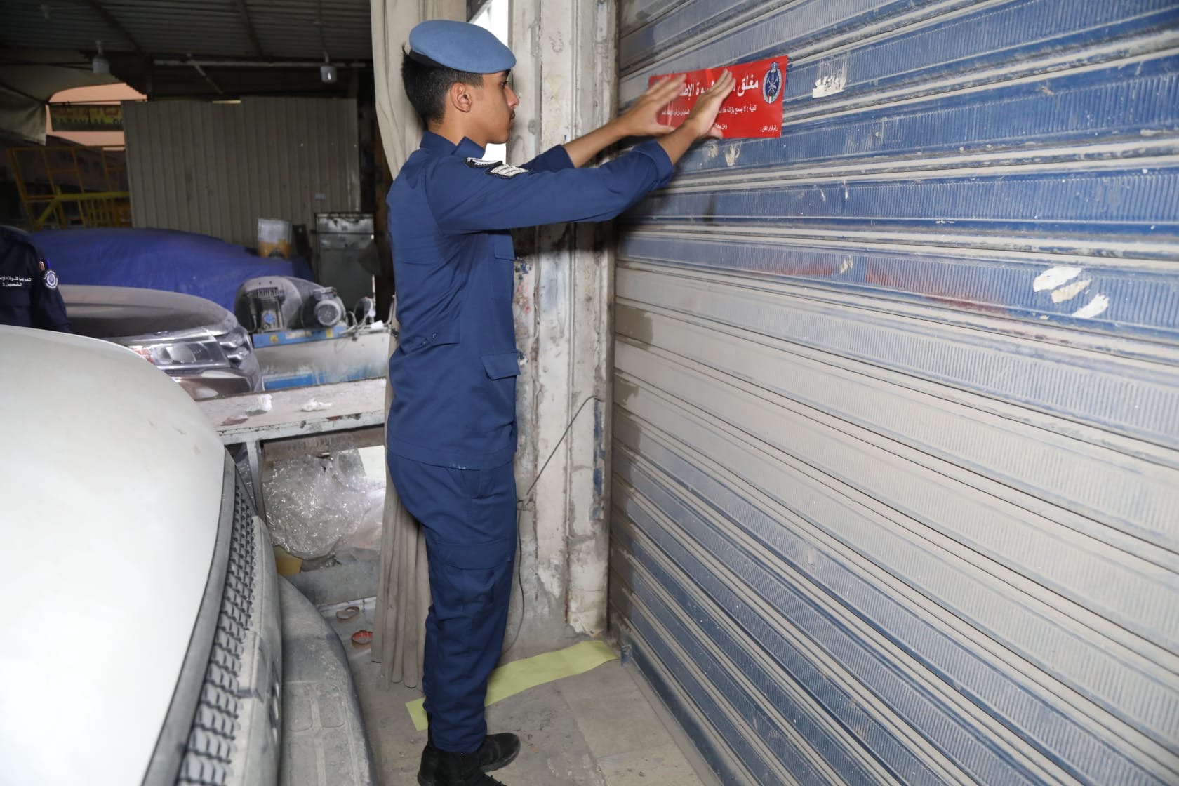 غلق 161 منشاة مخالفة وتحرير 221 مخالفة  في حملة تفتيش بمنطقة الشويخ الصناعية2