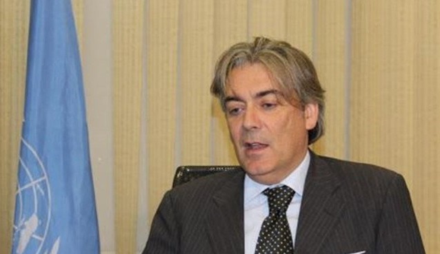 الناطق الرسمي باسم قوات الامم المتحدة المؤقتة في جنوب لبنان (يونيفيل) أندريا تيننتي