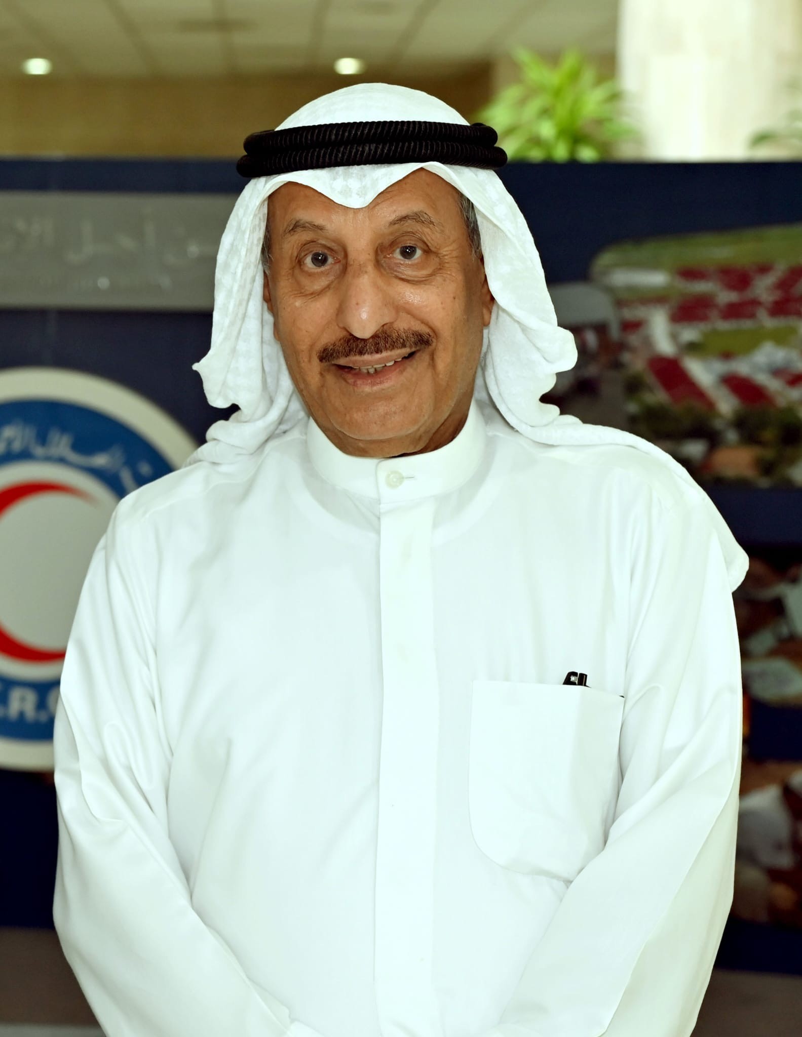 Chairperson of Kuwait Red Crescent Society (KRCS) Khaled Al-Maghames