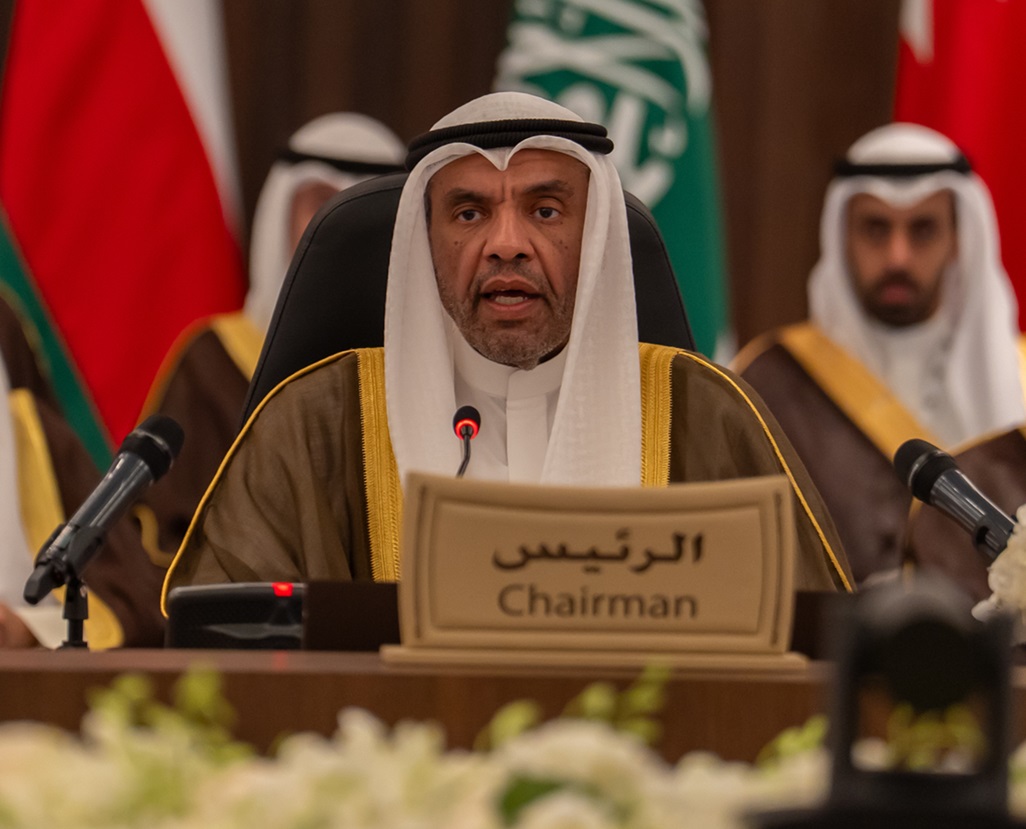 وزير الخارجية الكويتي رئيس الدورة الحالية للمجلس الوزاري عبدالله اليحيا خلال الاجتماع الوزاري المشترك الثاني بين دول مجلس التعاون واليابان