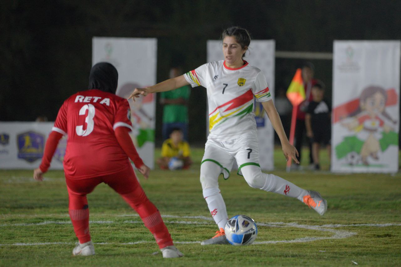 انطلاق فعاليات كأس العالم للسيدات لكرة القدم المصغرة في اربيل