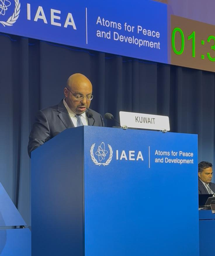 Le représentant permanent auprès des organisations internationales à Vienne Talal Al-Fassam