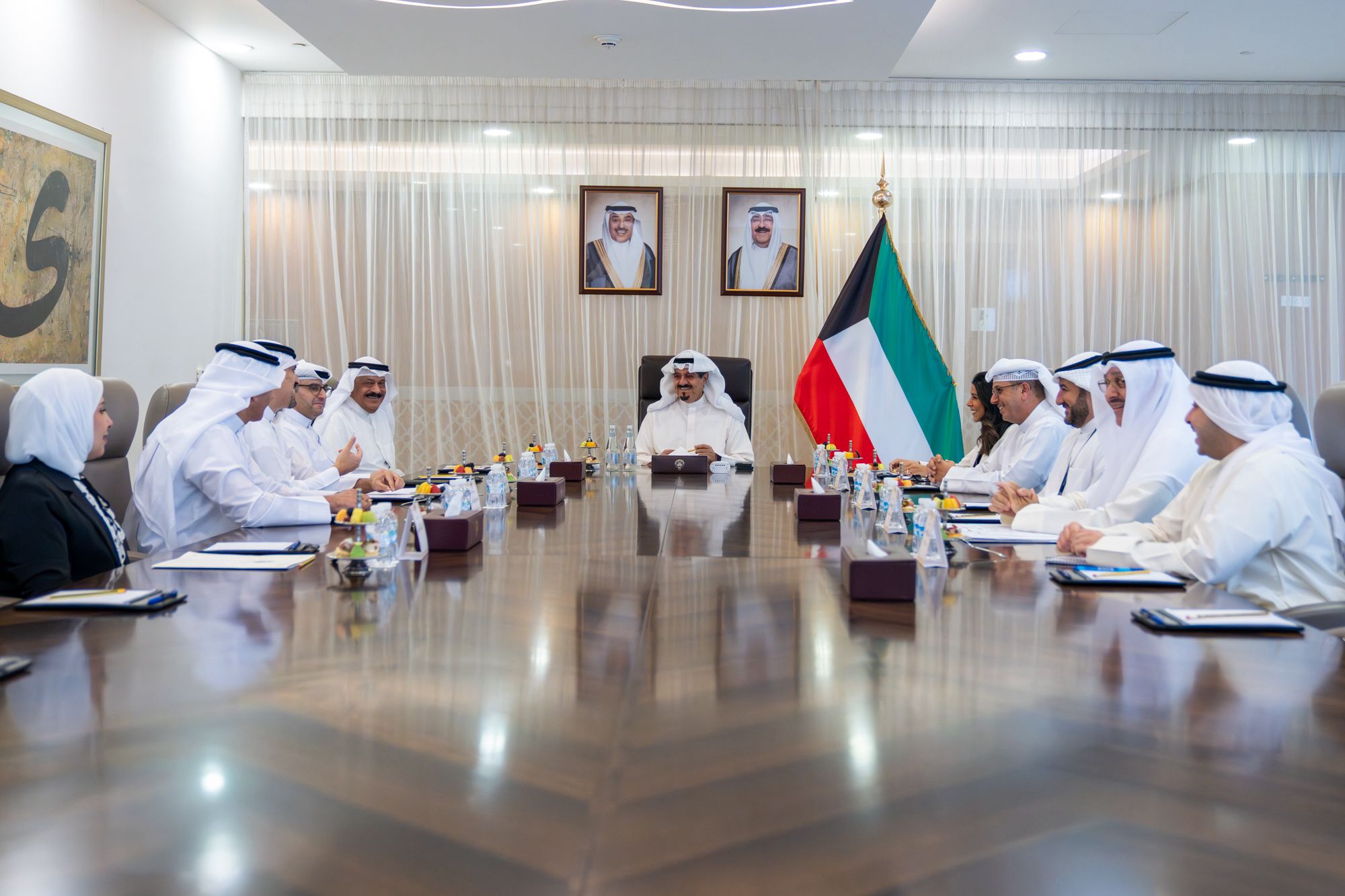 سمو رئيس مجلس الوزراء يترأس الاجتماع الـ27 للجنة الوزارية لمتابعة الموقف التنفيذي للاتفاقيات ومذكرات التفاهم الموقعة بين الكويت والصين