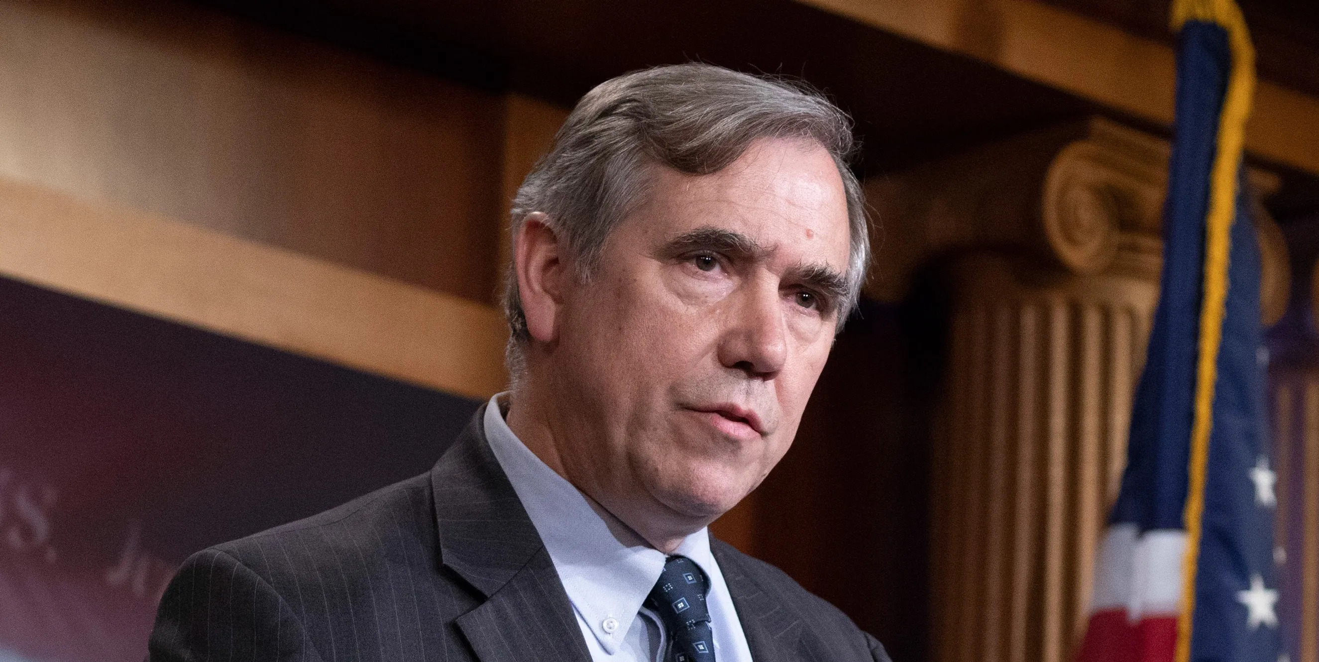 Le sénateur démocrate Jeff Merkley.
