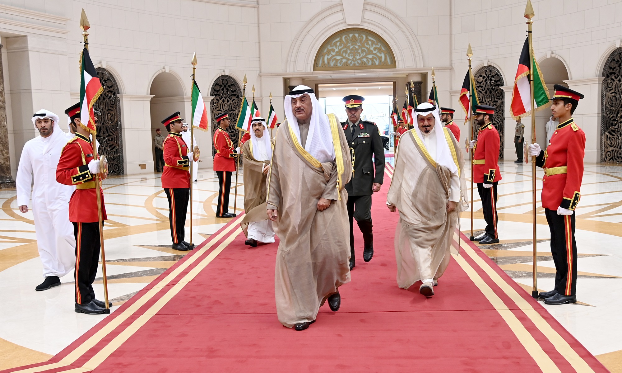 His Highness the Amir Rep. His Highness the Crown Prince departs to for the US