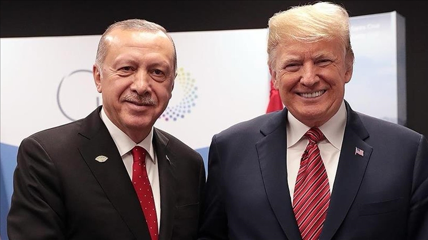 الرئيس التركي رجب طيب أردوغان ونظيره الأمريكي دونالد ترامب
