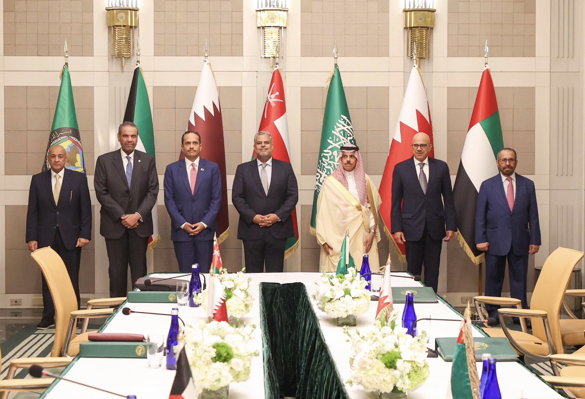 The meeting of the GCC Foreign Ministers