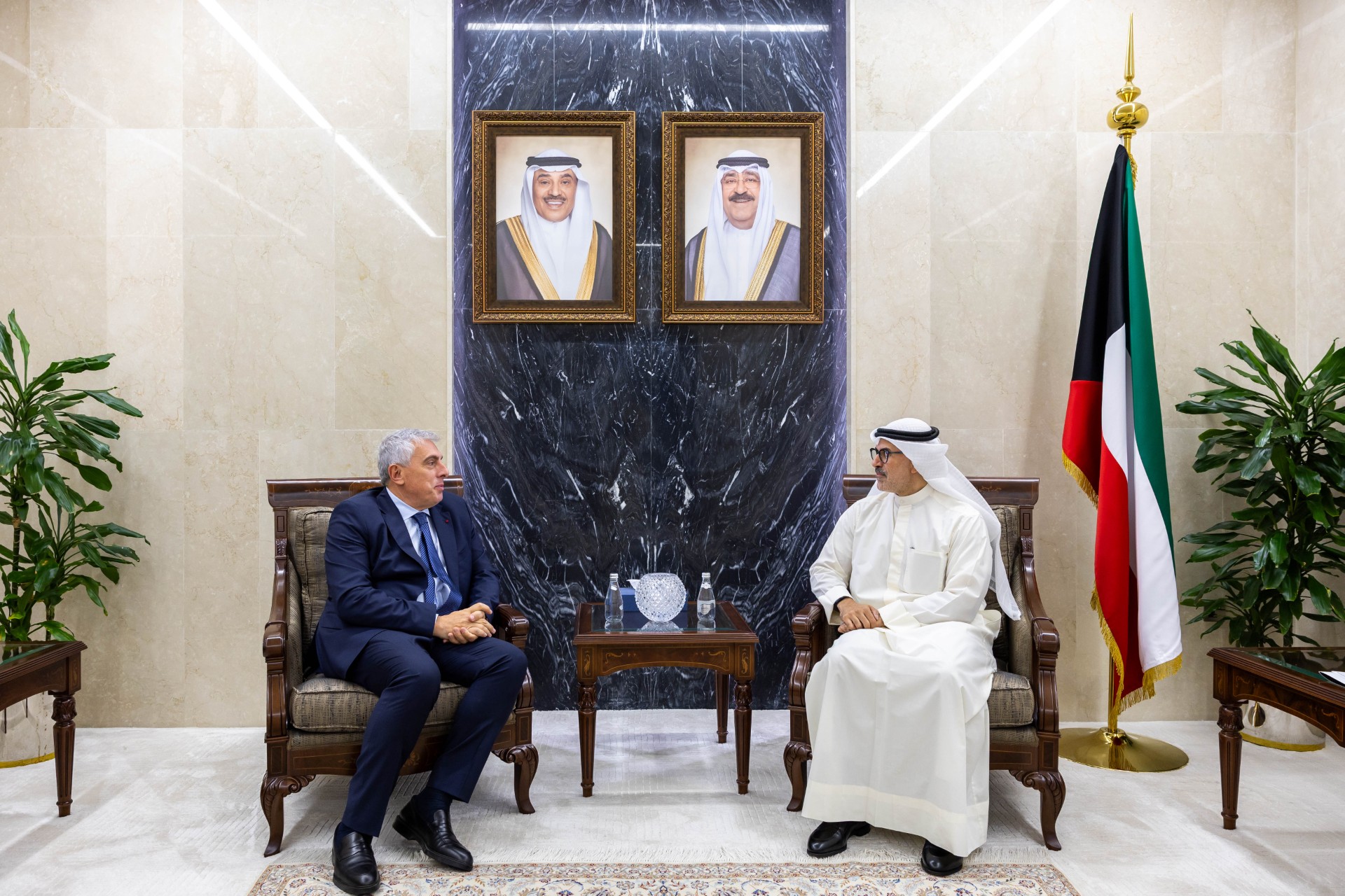 ائب وزير الخارجية يستقبل السفير اللبناني لدى البلاد