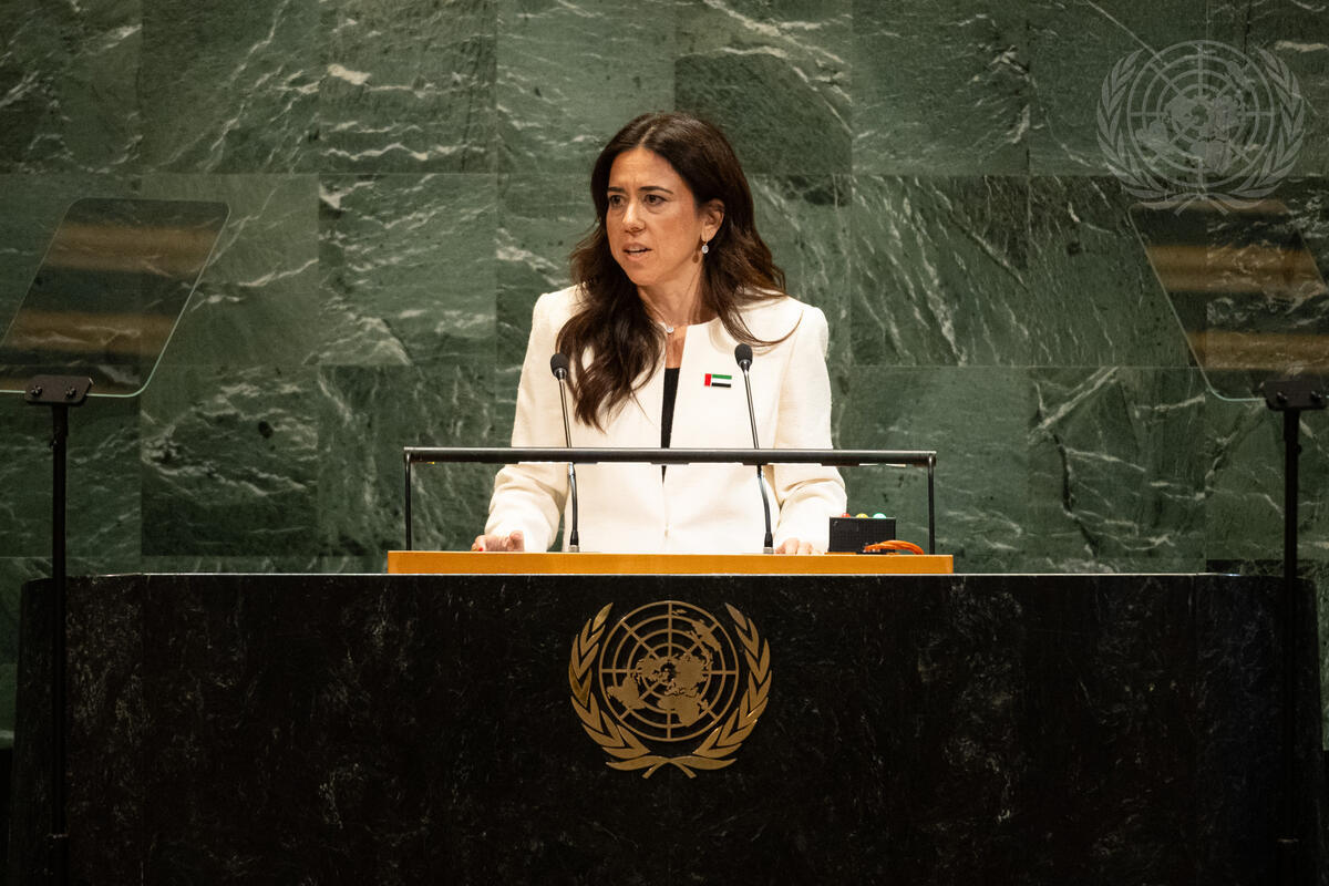 وزيرة الدولة في وزارة الخارجية لدولة الإمارات لانا نسيبة