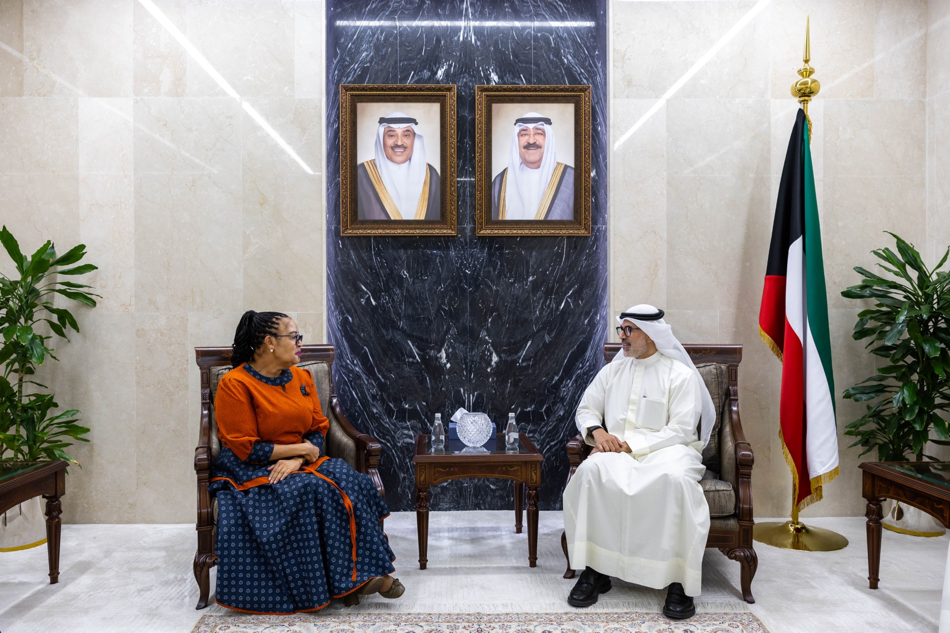 Deputy Foreign Minister meets with Lesotho Ambassador to the country