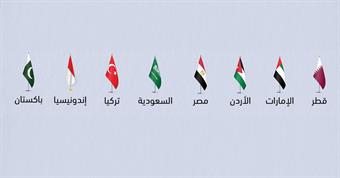 دول عربية وإسلامية ترحب بالدور القيادي للرئيس الأمريكي وجهوده في انهاء الحرب على غزة                                                                                                                                                                      