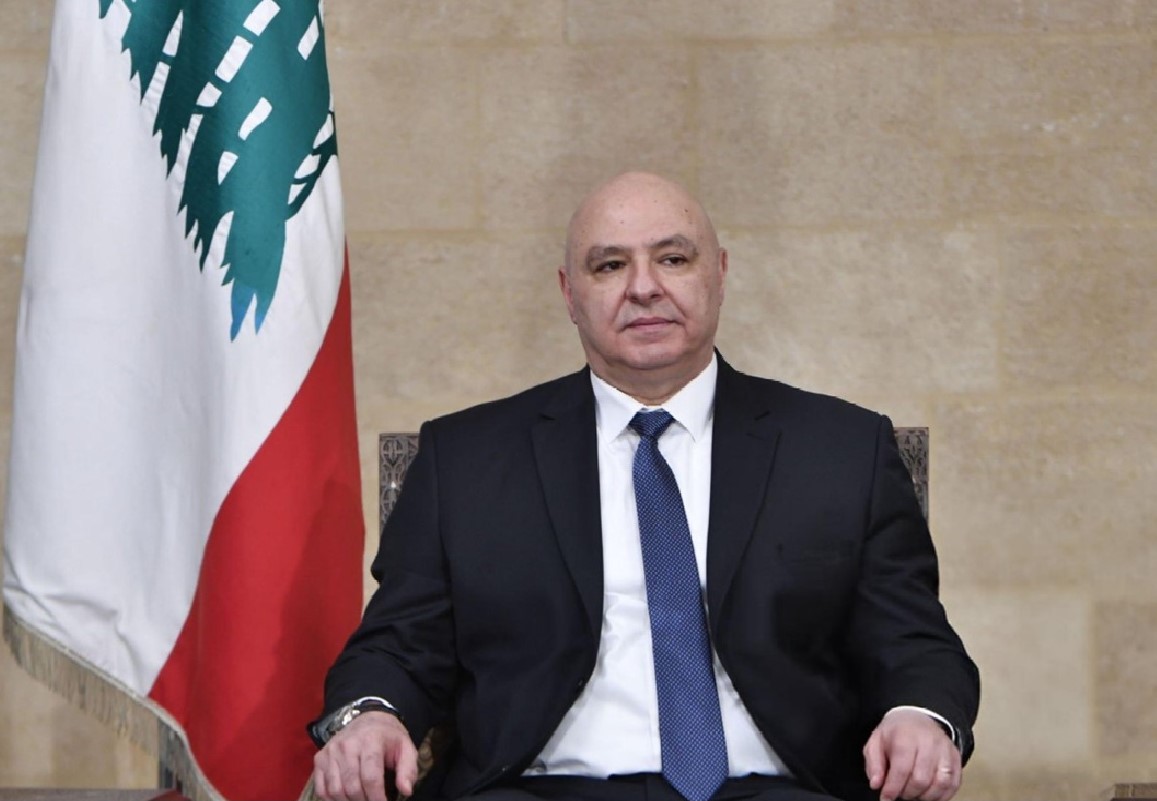 الرئيس اللبناني جوزاف عون