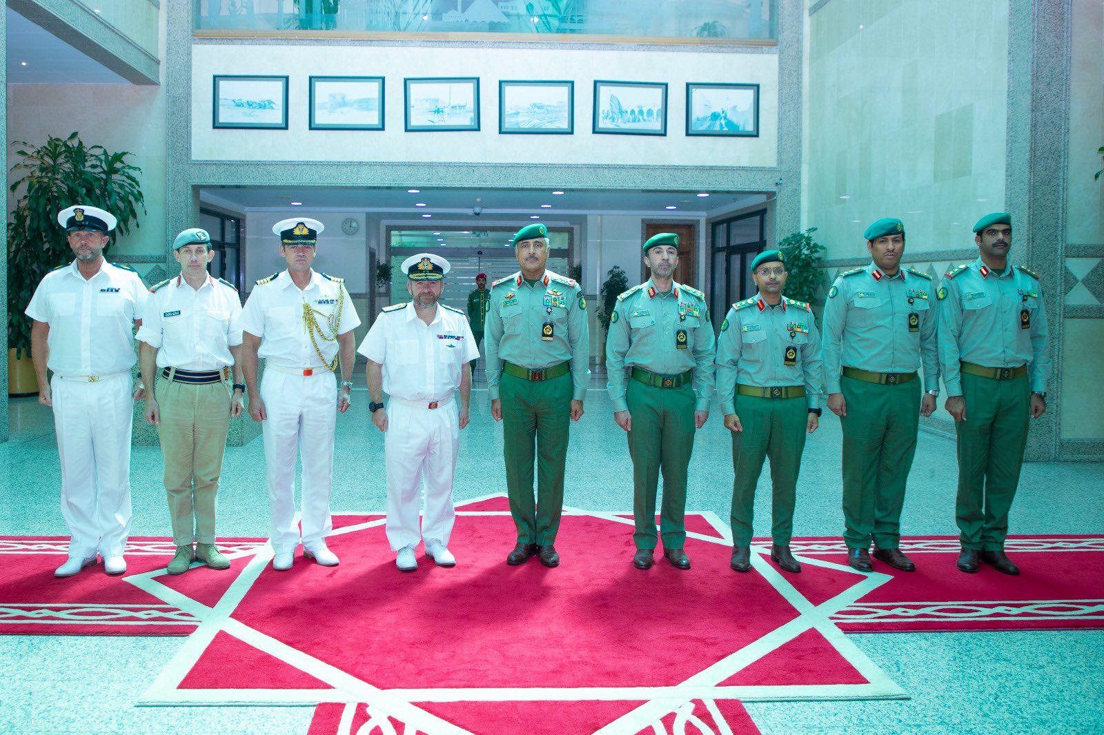 KNG Undersecretary with UK Senior Defense Adviser explore deepening cooperation