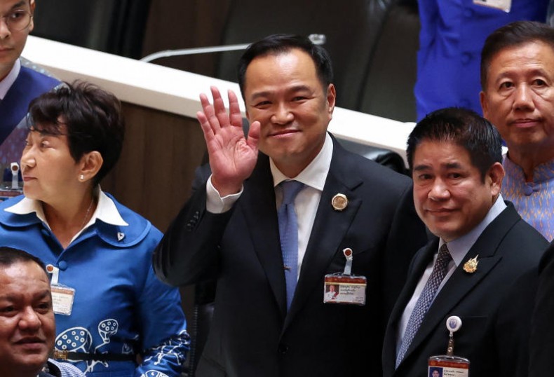 Anutin Charnvirakul the new prime minister