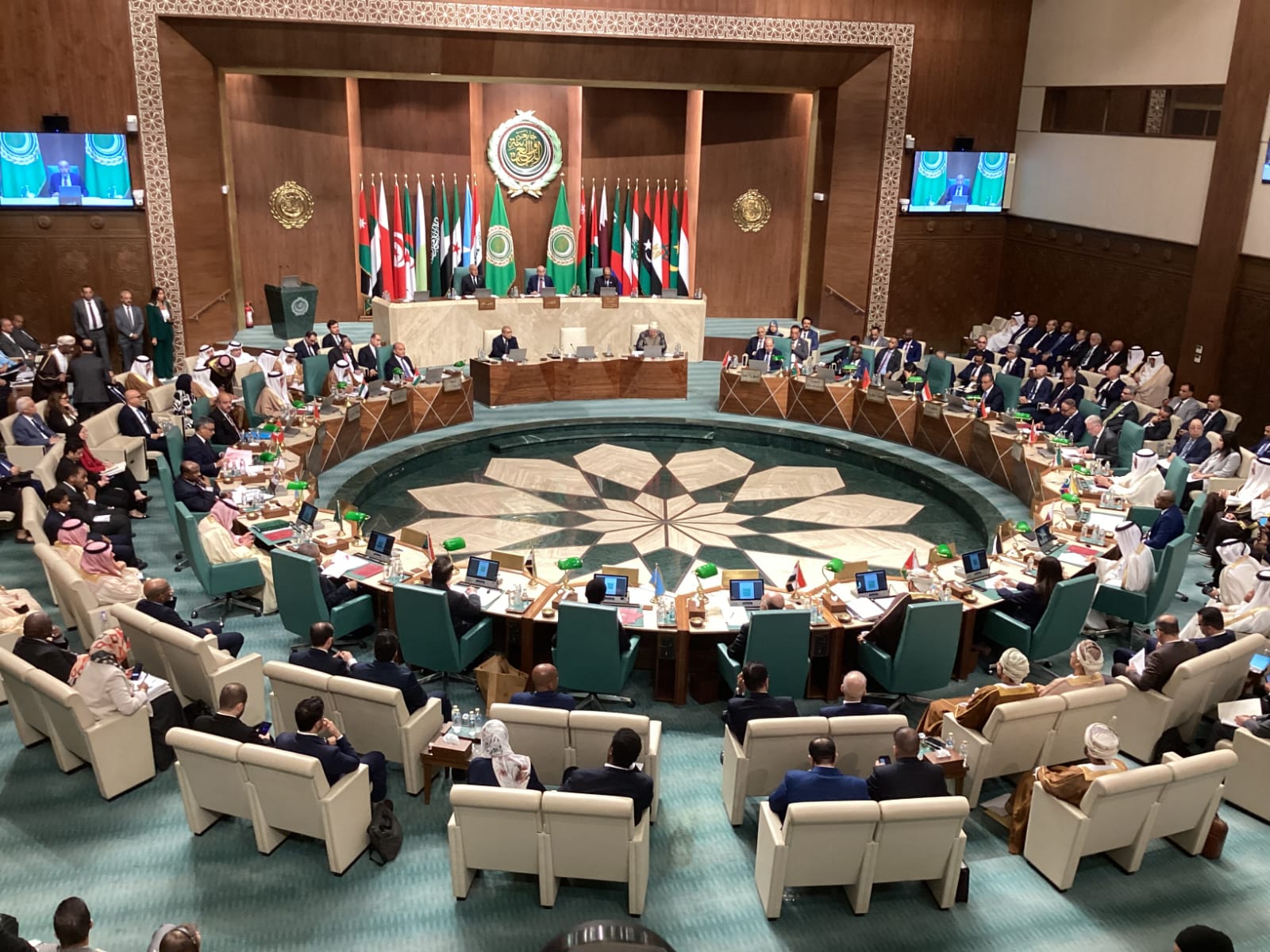 The Arab League Council's 164th session