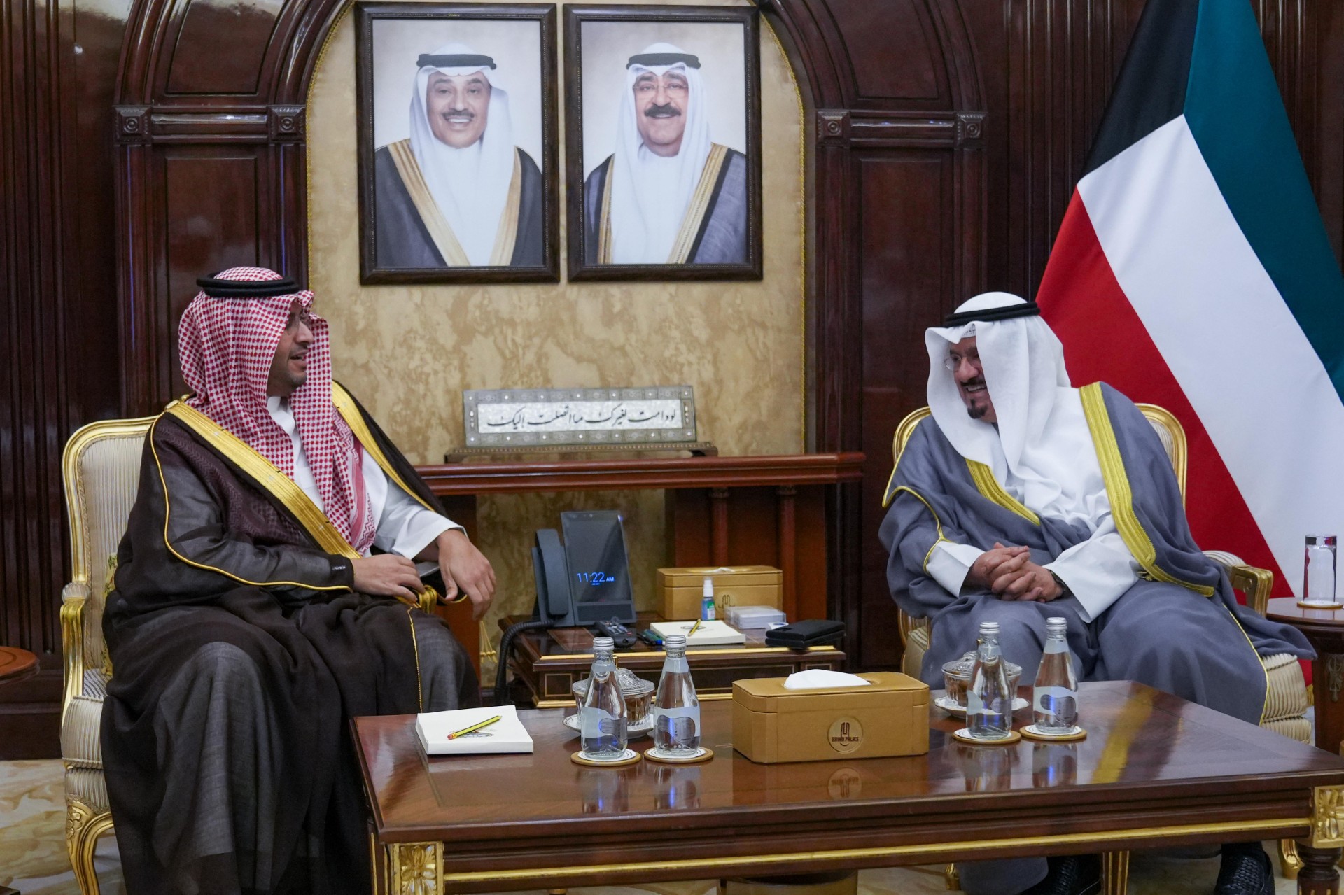 Kuwaiti PM receives Saudi State Minister and member of cabinet
