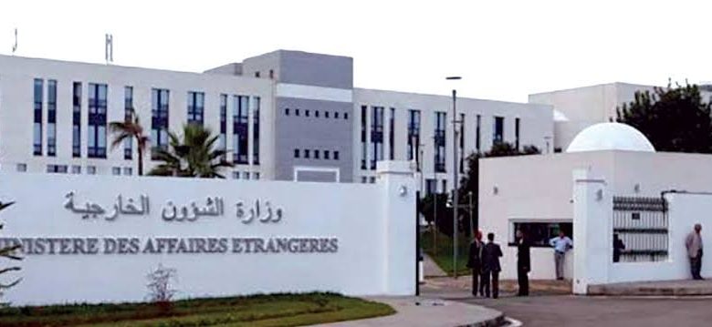 وزارة الخارجية الجزائرية