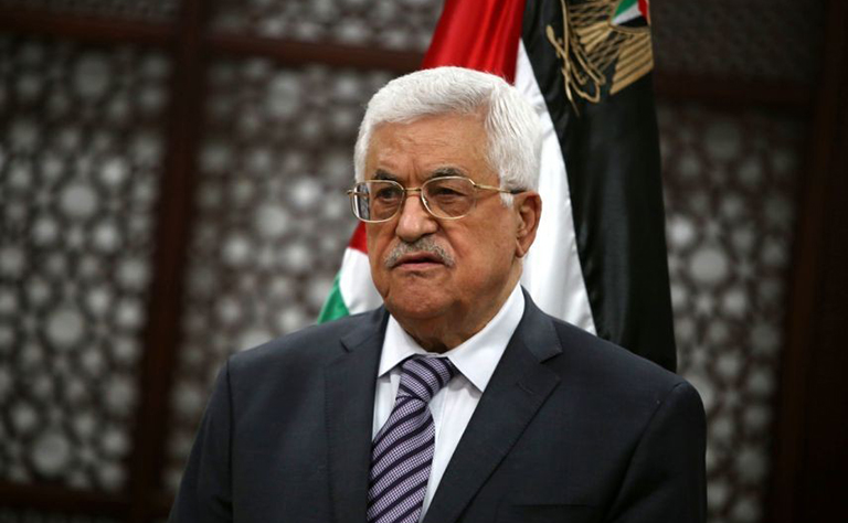 Le président palestinien, Mahmoud Abbas