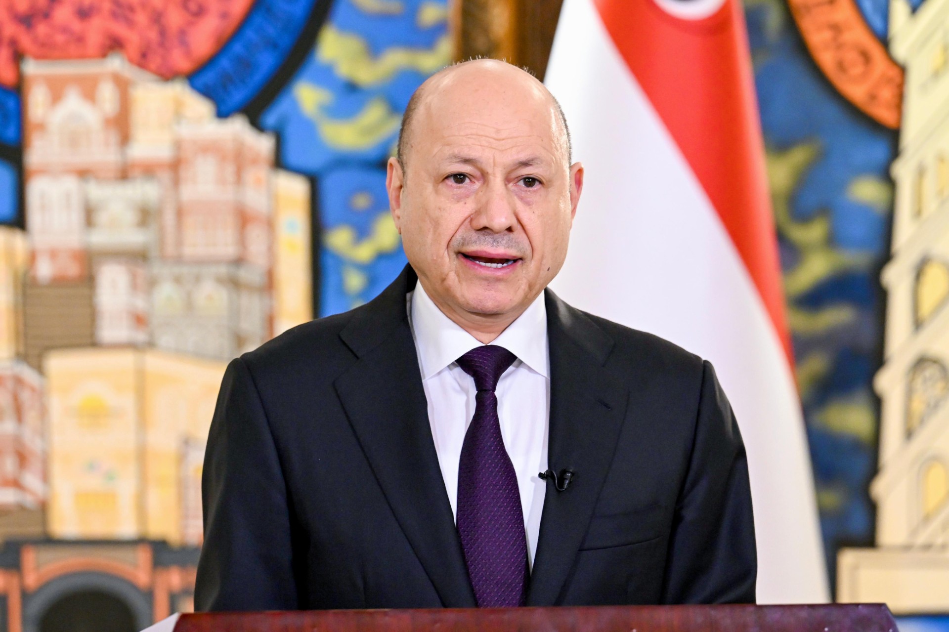 رئيس مجلس القيادة الرئاسي اليمني رشاد العليمي