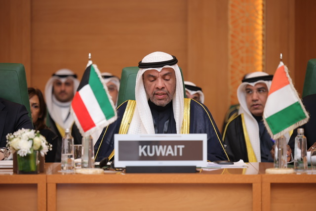 وزير الخارجية عبدالله اليحيا يلقي كلمته