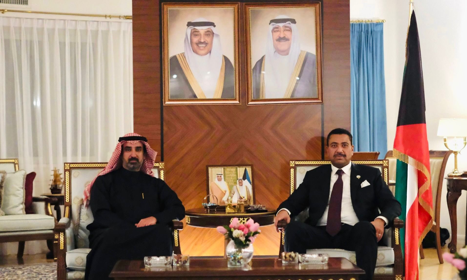 وزير الدفاع يلتقي أعضاء سفارة دولة الكويت لدى إيطاليا