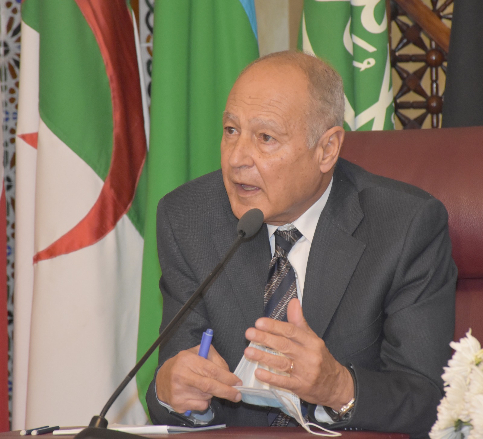 Arab League Secretary-General Ahmad Aboul Gheit
