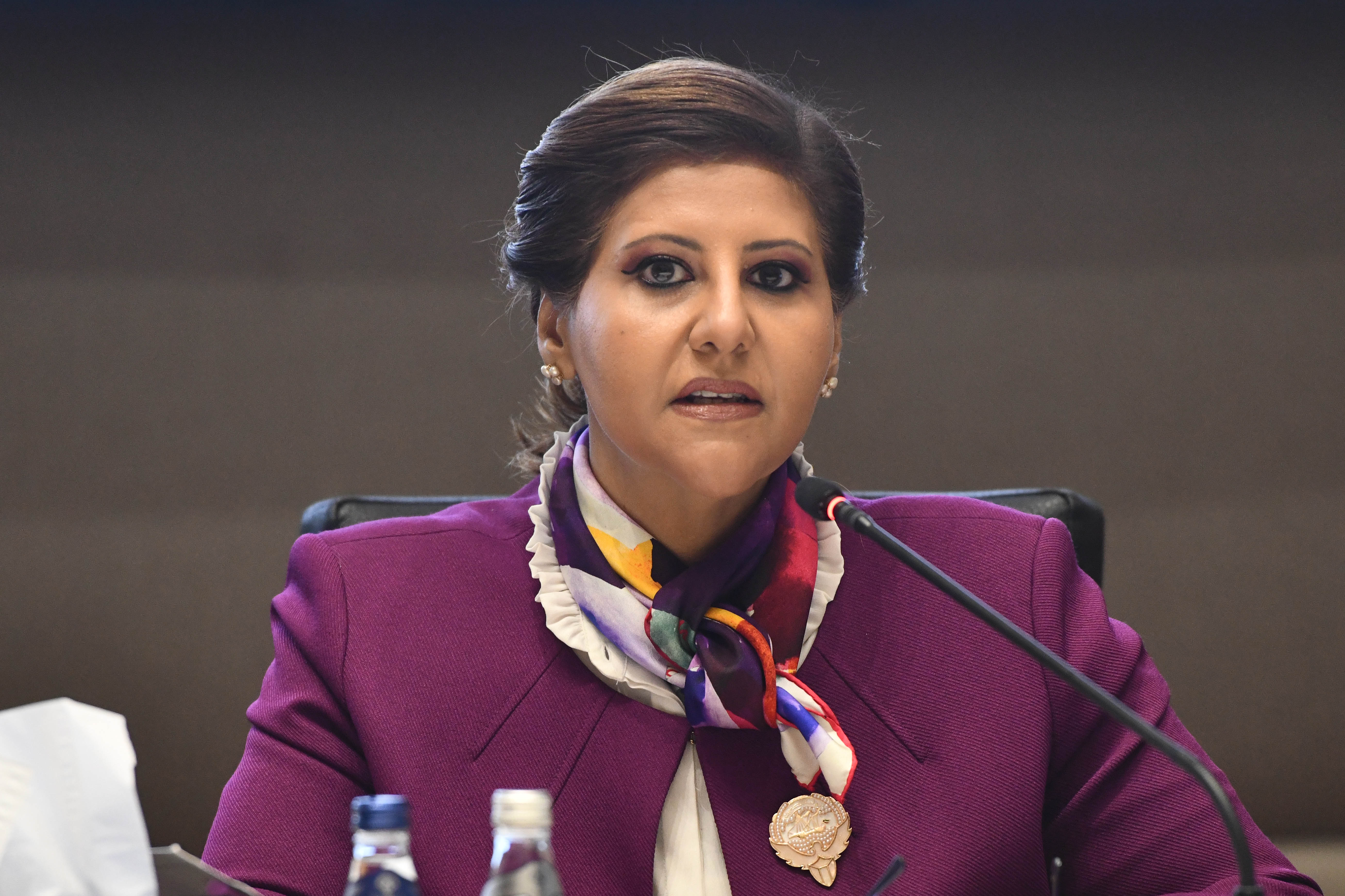 مساعد وزير الخارجية لشؤون حقوق الانسان السفيرة الشيخة جواهر ابراهيم الدعيج الصباح