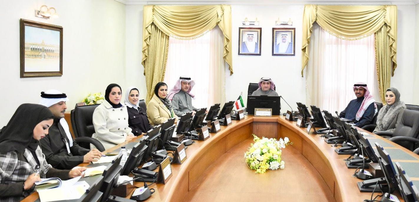 جانب من الاجتماع التنسيقي للجهاز المركزي لمعالجة أوضاع المقيمين بصورة غير قانونية والهيئة العامة لشؤون ذوي الإعاقة