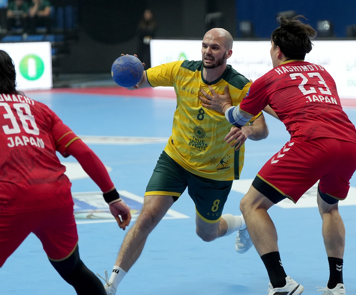 جانب من المباراة