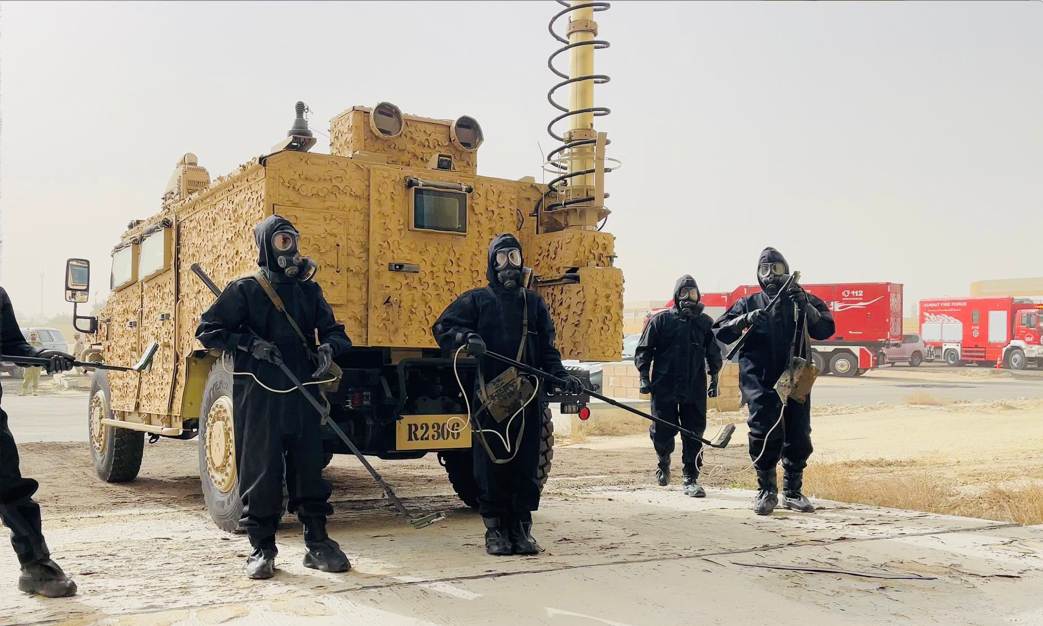 اختتام تمرين (طوارئ 1) برعاية رئيس الأركان العامة للجيش الكويتي