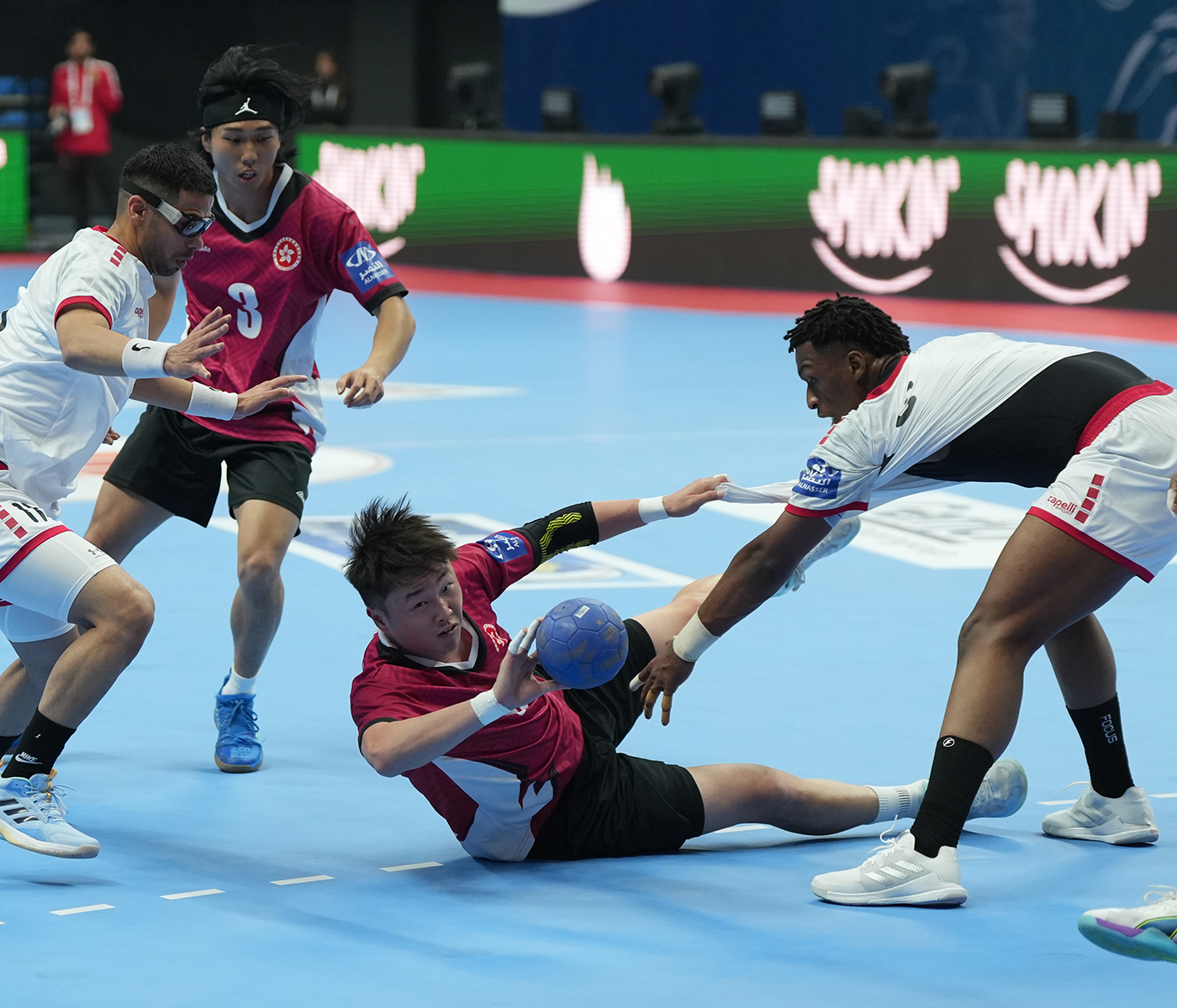 جانب من المباراة