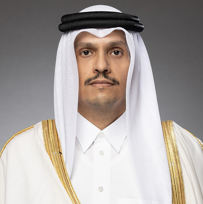 Qatari Prime Minister and Minister of Foreign Affairs Sheikh Mohammad bin Abdulrahman