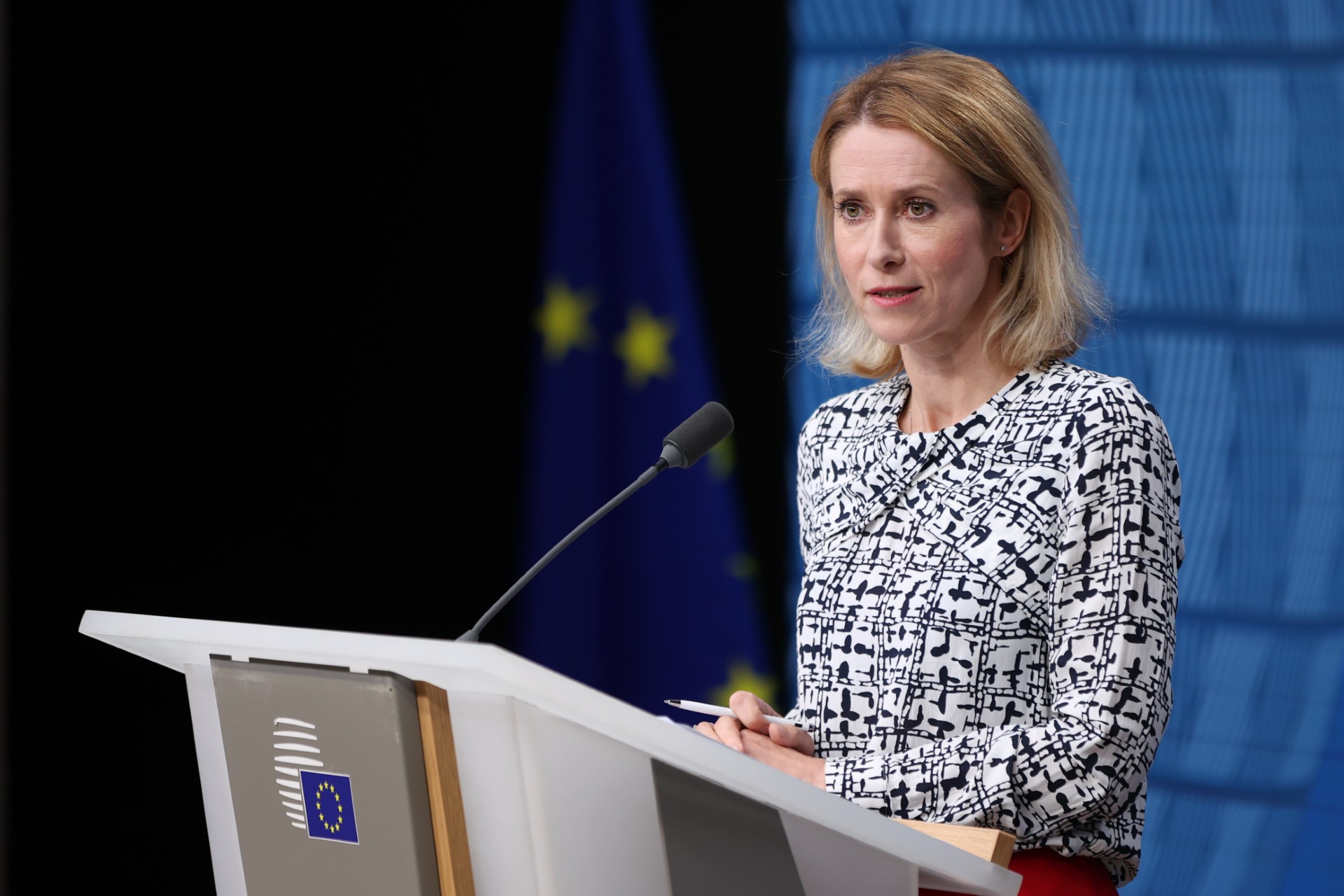 EU High Representative for Foreign Affairs and Security Policy Kaja Kallas