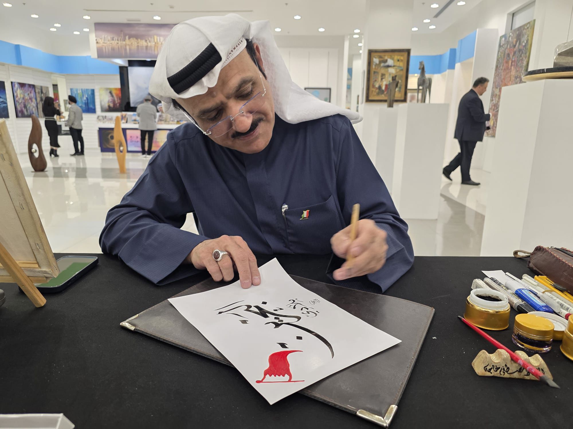 Kuwait Handicrafts Association showcases national heritage in Bahrain arts exhibition