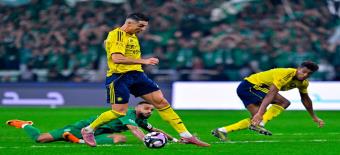 دوري (روشن) السعودي: الأهلي يفوز على النصر (3 - 2)                                                                                                                                                                                                        